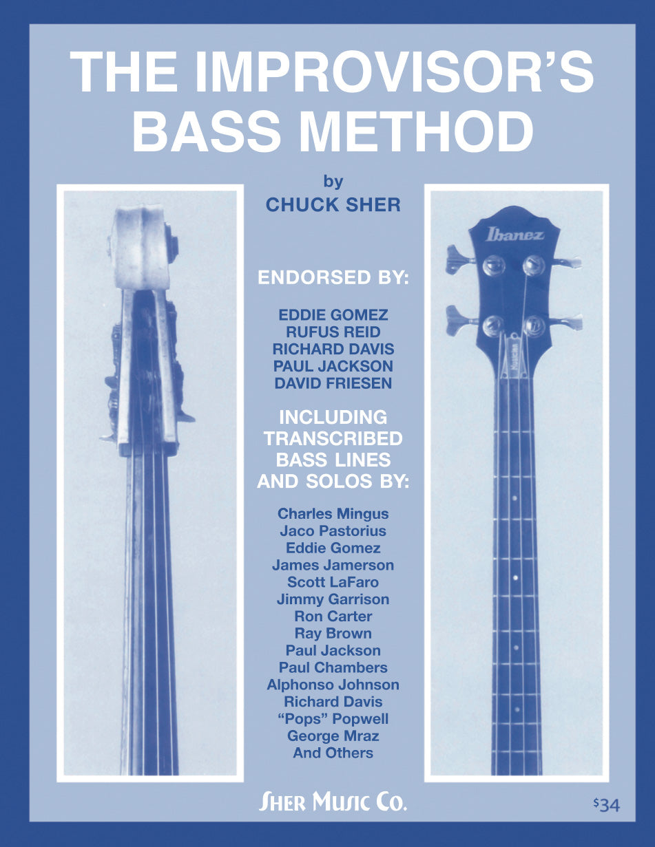 The Improviser's Bass Method　リング製本版 Improvisor's Bass Method – Sher Music Co.