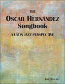 Cover of 'The Oscar Hernández Songbook: A Latin Jazz Perspective' by Sher Music Co., with a multicolored abstract design.