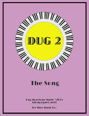 'The Doug Morton Songbook Volume 2' by Sher Music Co. book cover, with a yellow circle and black and white piano key design on a purple background.
