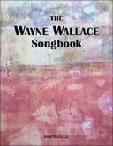 Cover of 'The Wayne Wallace Songbook' by Sher Music Co., featuring an abstract design with pink and purple hues.